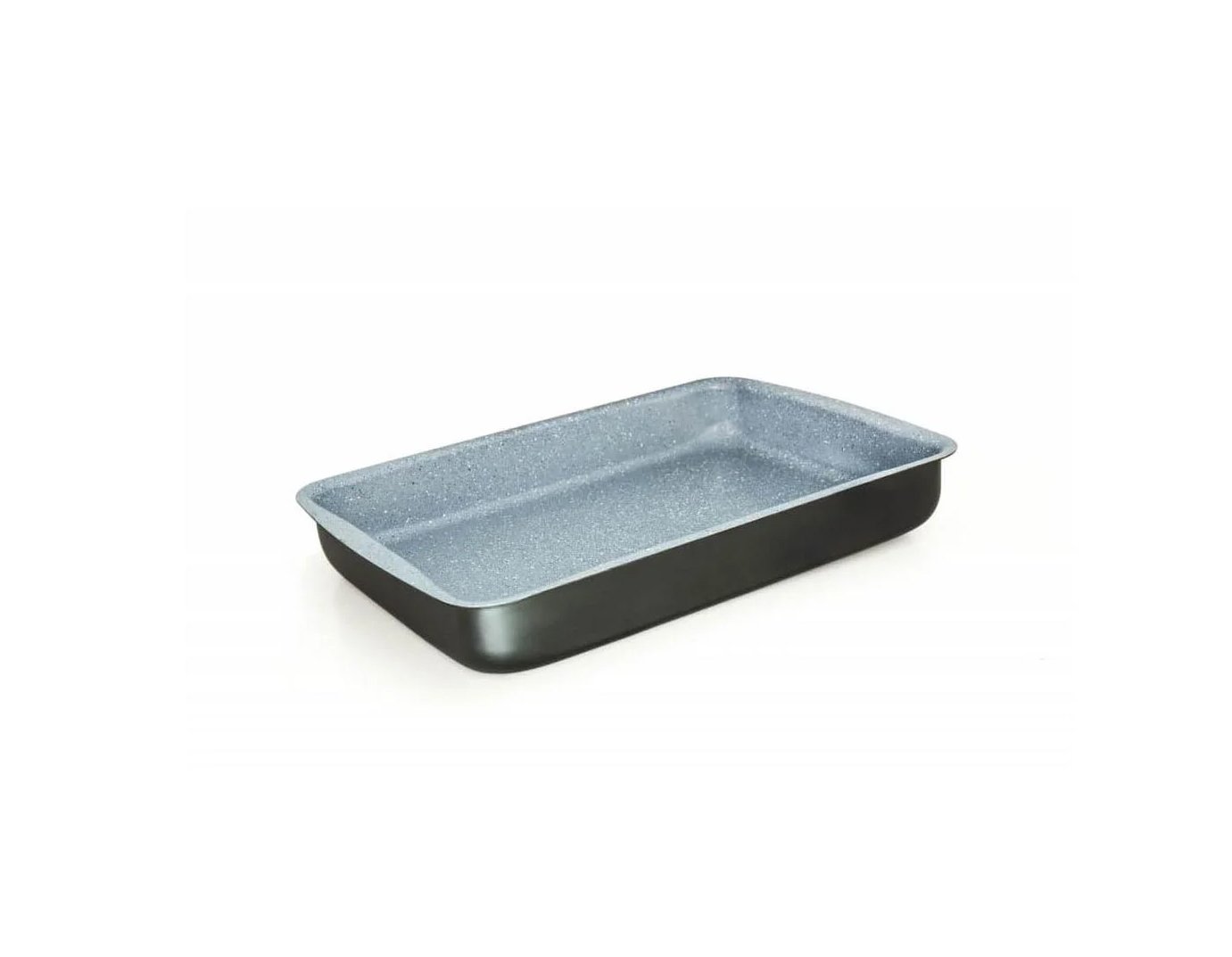 RECTANGULAR 35 CM OVEN TRAY BLACK