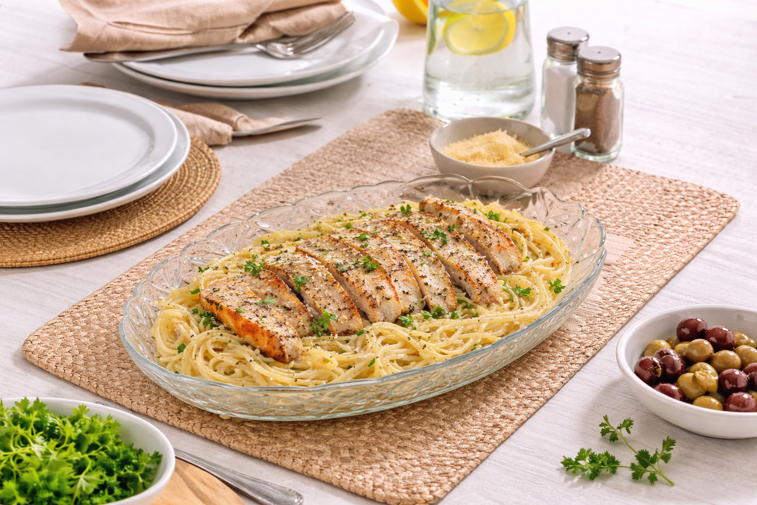 Estrella oval glass serving plate 32.5cm transparent serving platter for food, parties and dining from Homedash Lebanon