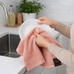 100% cotton hand towels for bathroom and kitchen in assorted colors – Homedash Lebanon
