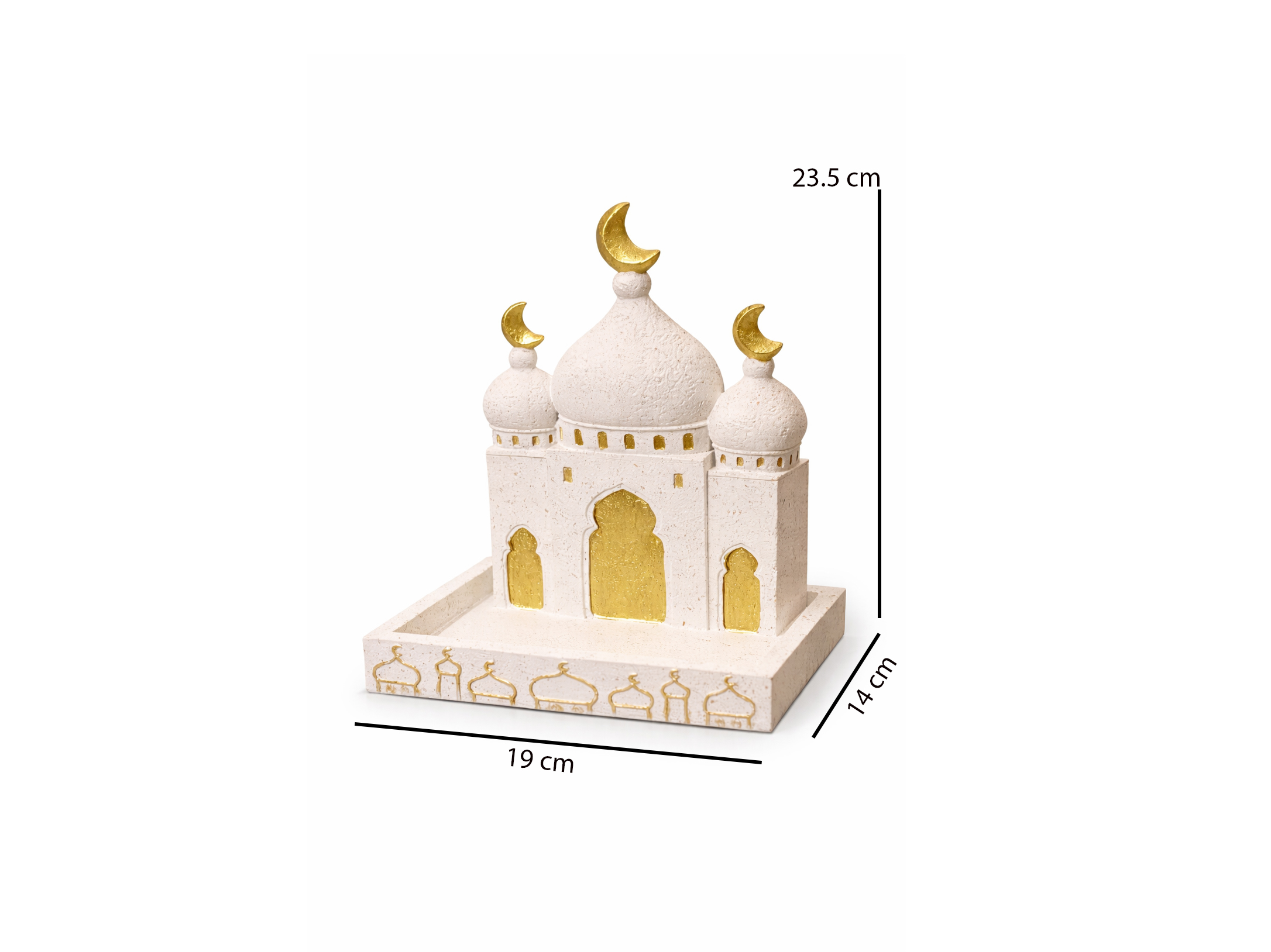 Mosque Rezin Wide Space Ramadan Decoration Display