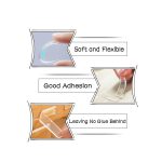 Transparent silicone furniture bumpers adhesive cabinet door protector pads 6.3cm set of 10 pieces for scratch and noise protection from Homedash in Lebanon