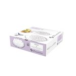 Estrella Diamond Cut Glass Flat Serving Plates Set of 6