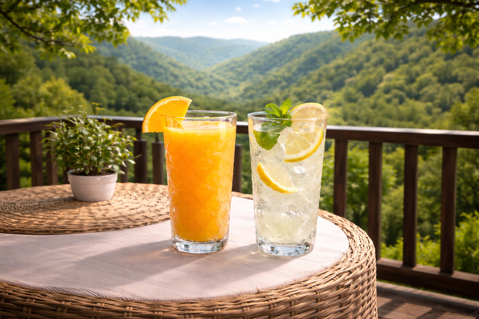 Estrella long drink glass tumbler set of 4 with diamond cut texture, clear 360ml drinking glasses for water and juice by Homedash Lebanon