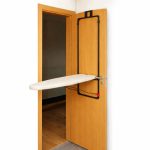 Over the door and wall mounted I-Door ironing board with cotton cover and space saving design from Homedash Lebanon