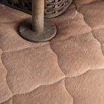 Single size Mila Terakota quilted bedding set with cotton bed sheet and pillowcase for modern bedroom from Homedash Lebanon