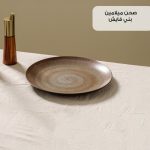 Melamine dinner plate 26.5 cm lightweight round food safe unbreakable scratch resistant serving dish for daily meals from Homedash in Lebanon