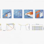 clothes dryer with epoxy coating, 20 meter drying space steel foldable laundry rack with non-slip feet and locking wings