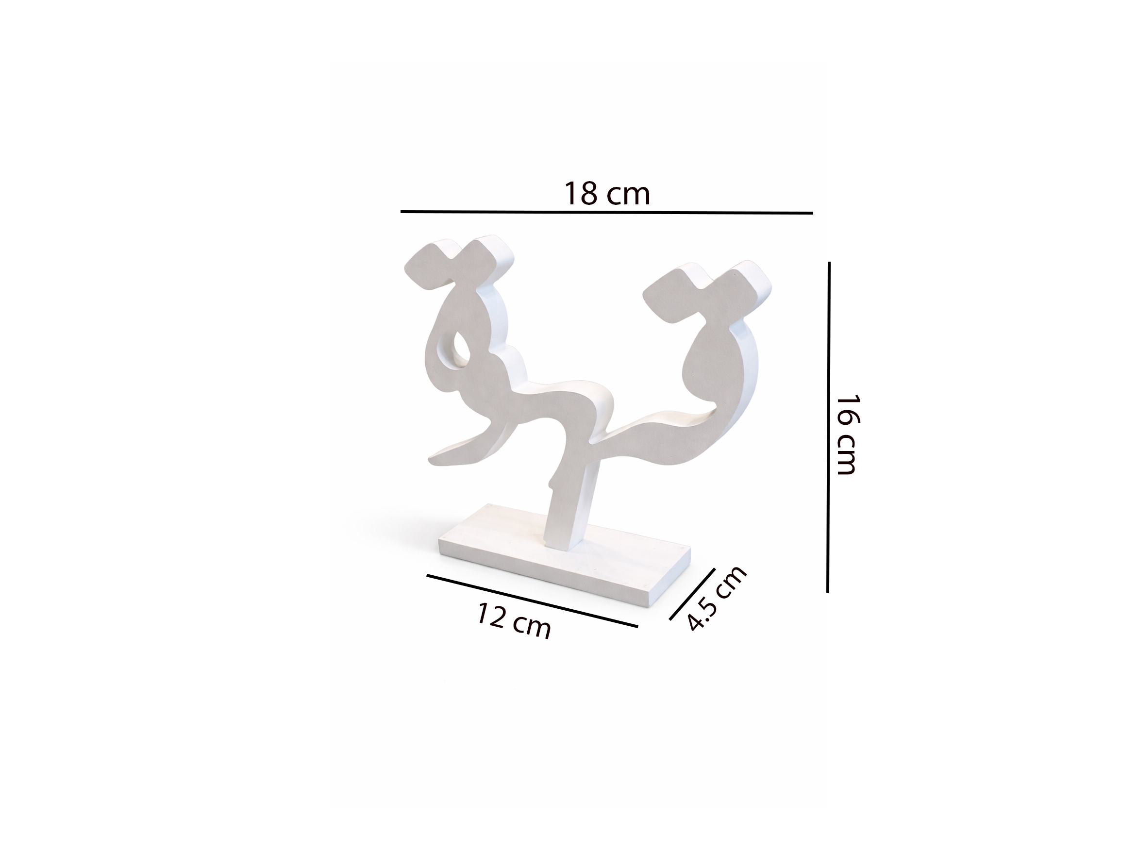 Golden Arabic Tea Decorative Wood Table Ornament Ramadan Décor