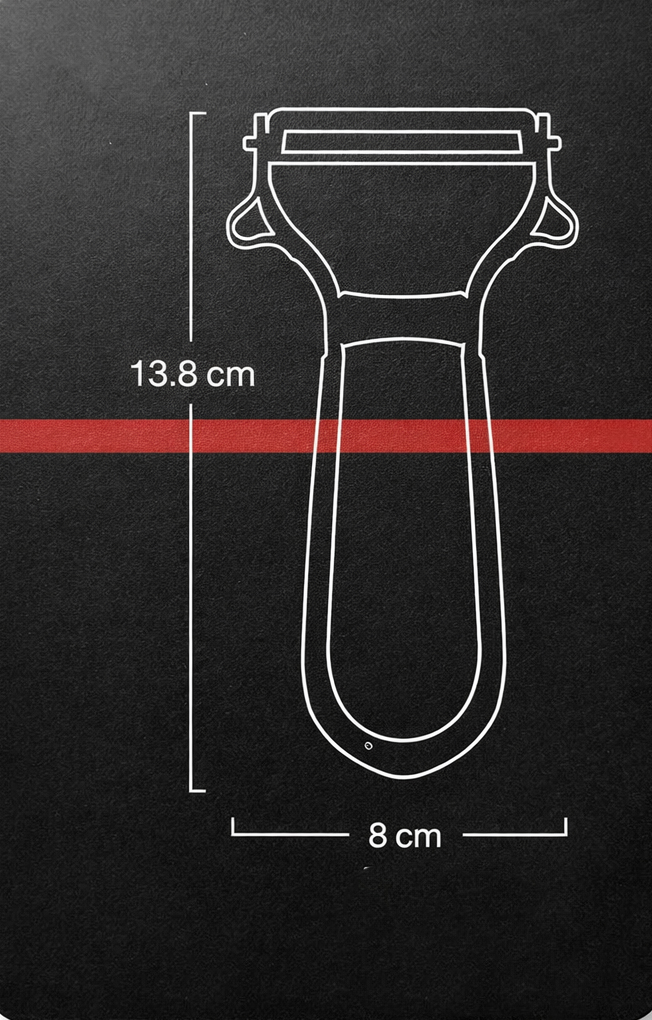 vegetable peeler with ergonomic Y shape and non-slip handle for fruits and vegetables – Shop now from Homedash in Lebanon