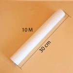 parchment paper roll 10 meters x 30 cm, non-stick, heat resistant, waterproof and oil-resistant baking paper for oven, BBQ and air fryer – shop now from Homedash in Lebanon.
