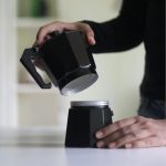 6-Cup Stovetop Espresso Maker with stay-cool handle and drip-free spout for rich Italian espresso