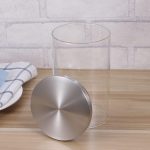 Glass Sealed Canister with Stainless Steel Lid – Glass Sealed Airtight Storage Jar