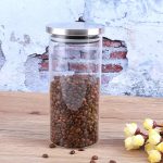 Glass Sealed Canister with Stainless Steel Lid – Glass Sealed Airtight Storage Jar