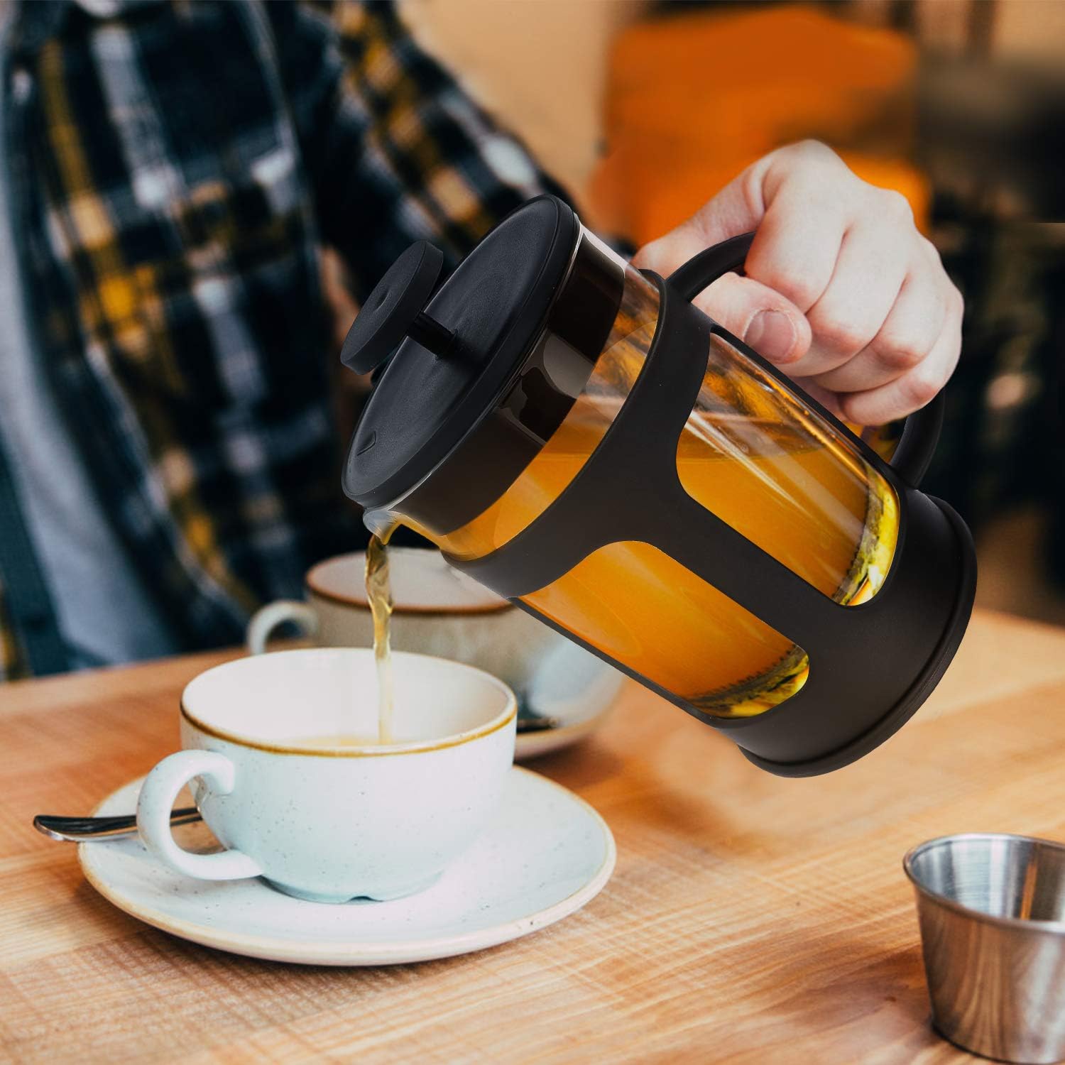 French Coffee Maker 800ML Glass French Press