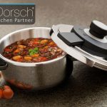 Dorsch GoPress stainless steel pressure cooker set 6L and 8L with glass lid and pressure lid for induction cooktops