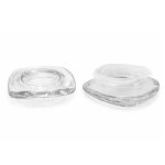 Double glass beverage dispenser 2.2L x 2 with iron frame stand and taps for serving juice, lemonade, and water – Homedash Lebanon