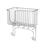 Wall Mounted Ironing Board Holder Iron Rack Storage Basket