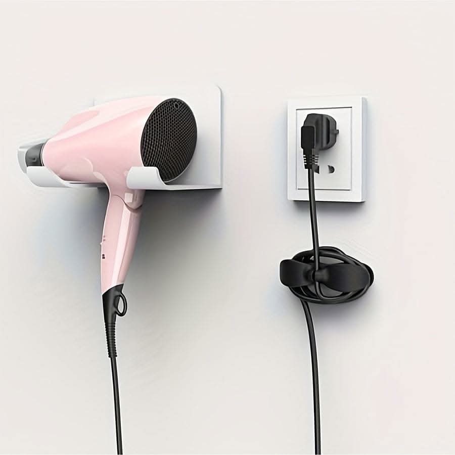 Self-Adhesive Wall Mount Cord Organizer for Appliances