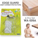 4 pcs baby corner protectors edge guards WA-009A adhesive table corner safety protector – shop now from Homedash in Lebanon