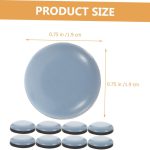 Self-Adhesive Furniture Foot Pads 1.9 cm Round Floor Protection Sliders Set of 8