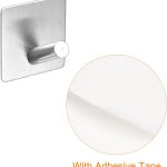 304 Stainless Steel Self Adhesive Hanger Hook Wall Mount