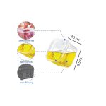 Set of 7 airtight food storage containers with lids, large and small plastic kitchen storage set for organizing food in Lebanon