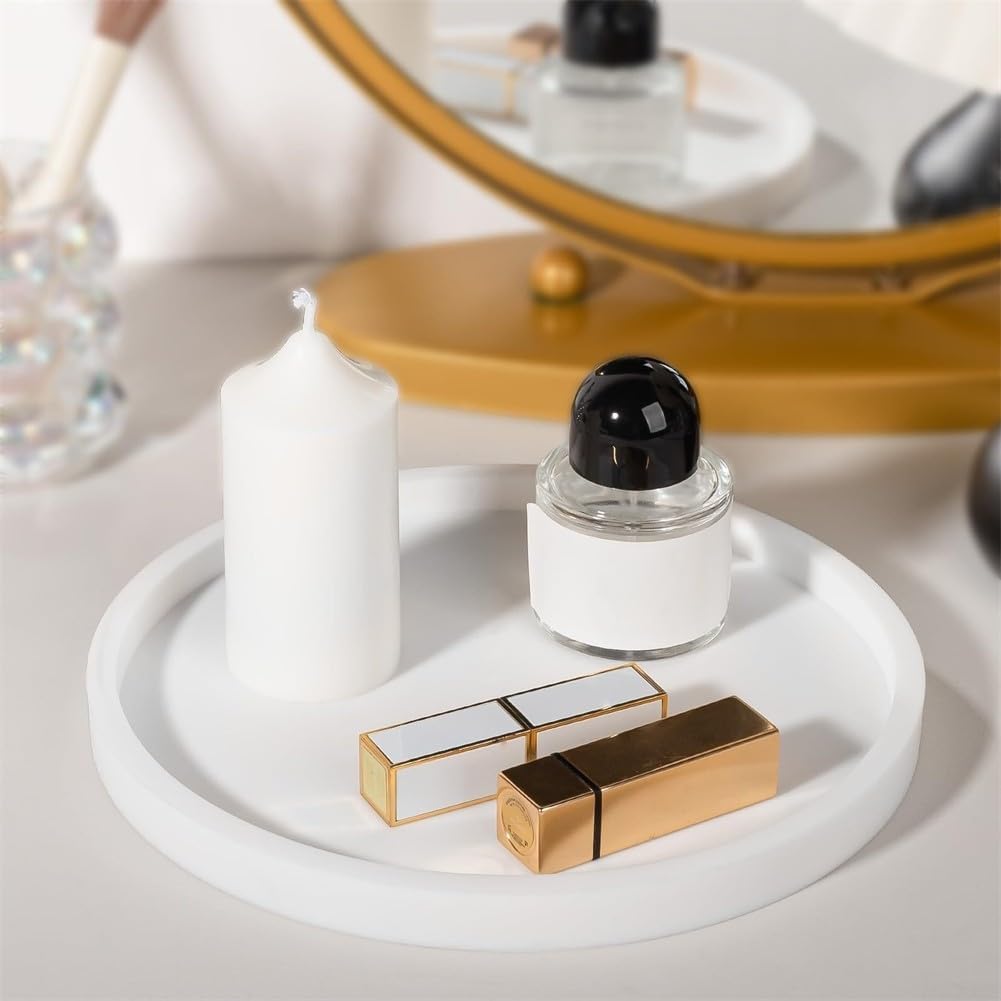 Silicone Bathroom Vanity Organizer Tray 23cm