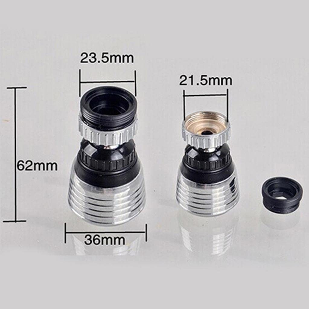 360° swivel kitchen faucet aerator water saving tap filter nozzle installed on sink faucet – shop now from Homedash in Lebanon.