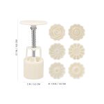 Hand pressed square moon cake and maamoul mold made from food grade ABS plastic for traditional pastry baking – available at Homedash Lebanon