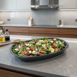 SERVING LARGE PLATE - OVAL SALAD PLATTER BALLY