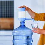 Manual water pump for 19L and 12L bottles durable easy push dispenser Homedash Lebanon