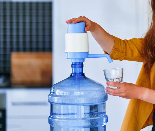 Manual water pump for 19L and 12L bottles durable easy push dispenser Homedash Lebanon