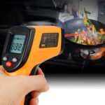 Laser Infrared Thermometer LCD Display