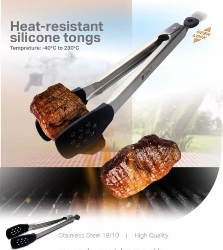 Dorsch Silicone Kitchen Tong DH-05771