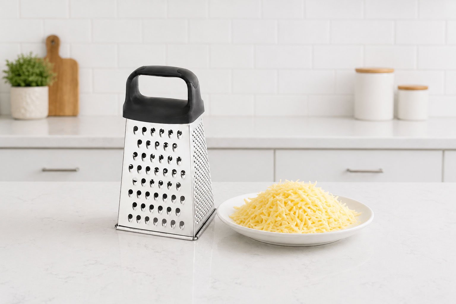 Dorsch Stainless Steel 4-Sided Grater 22cm