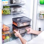 Dosthoff 850ml stainless steel leakproof food container with snap-lock lid for meal prep and storage in Lebanon