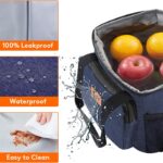 Dosthoff large insulated cooler bag leakproof lunch bag grey black blue Lebanon