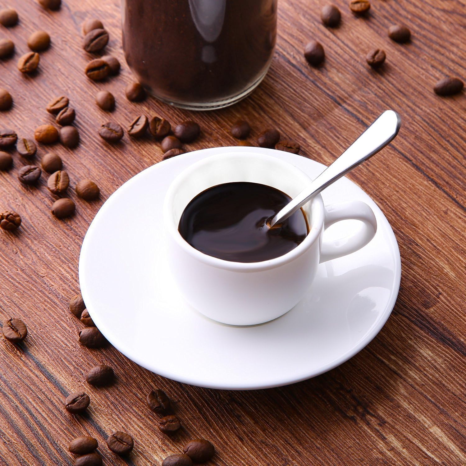 Mini Stainless Steel Coffee Spoons Set 10cm