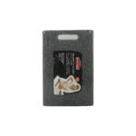 Granite finish plastic chopping board 34x24 cm for kitchen food preparation on white background