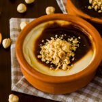 set of terracotta clay cooking bowls for oven and serving traditional food