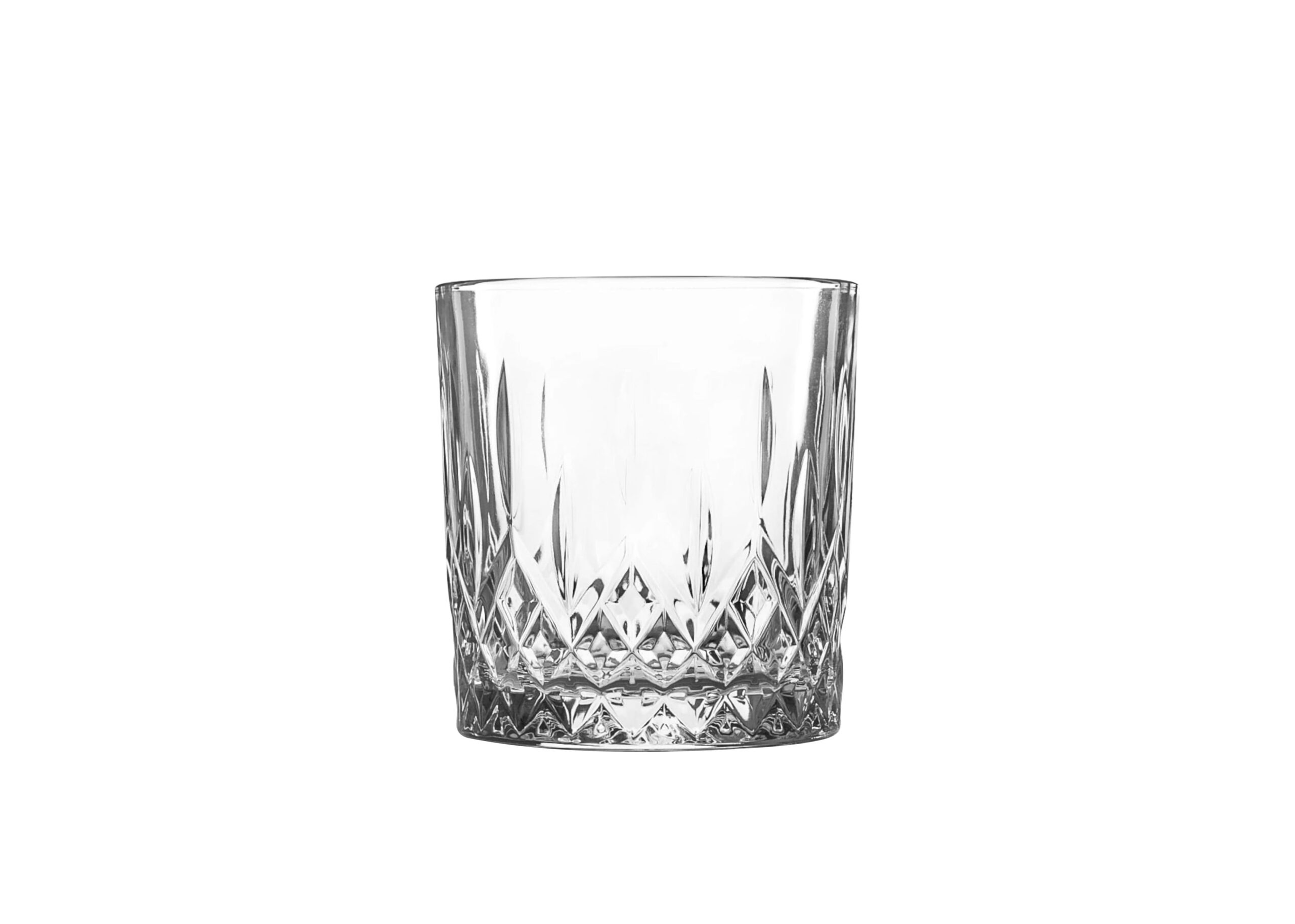 Odin set of 6 short glass cups 330ml durable clear drinking glasses for juice water cocktails Lebanon