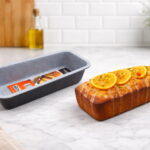 Dosthoff 32cm loaf pan with Greblon B2 nonstick marble coating for baking bread and cakes