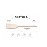 Natural Bamboo Cooking Spatula 30cm