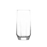 Set of 6 diamond pattern glass cups 385ml for juice water cocktails durable elegant drinkware Lebanon
