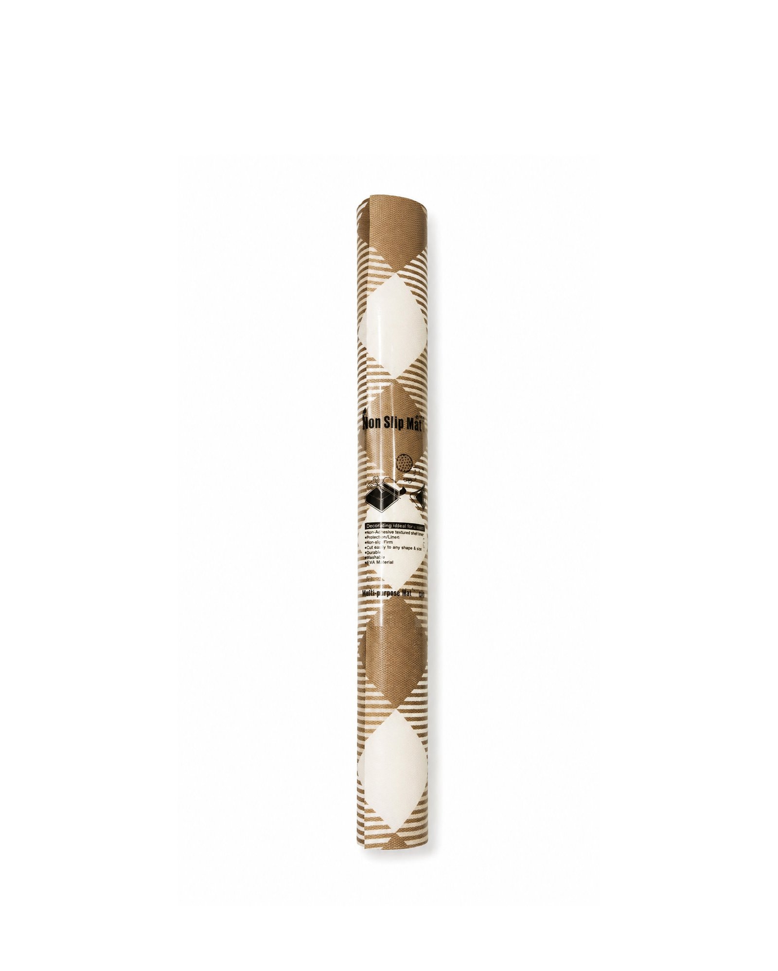 Decorative EVA anti-slip mat roll for kitchen shelves, drawers, refrigerator and cabinets 45x200 cm