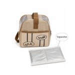 Fabric Lunch Bag with Transparent Window