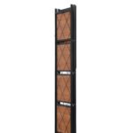 Foldable 4-tier wooden and metal storage rack for kitchen and home organization in Lebanon