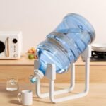 water dispenser stand with nozzle white background
