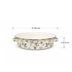 cooking and baking pan with handles and plastic lid for serving and cooking food in Lebanon