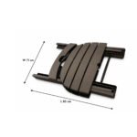 Table, Durable Plastic Table Indoor Outdoor Use